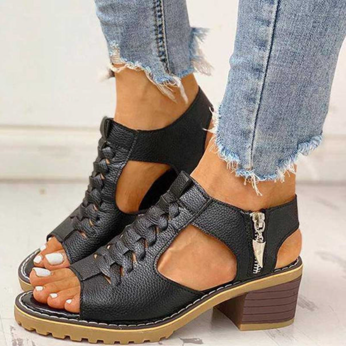 Fleur™ | Verfijnde Hakken Sandalen