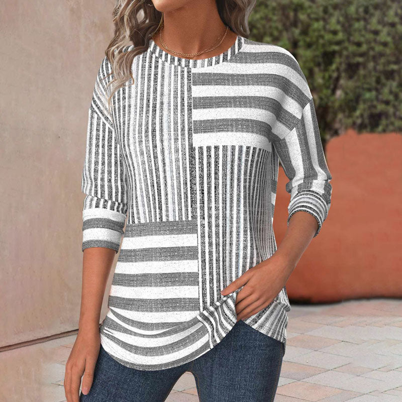 Nora™ | Gestreepte Comfort Blouse
