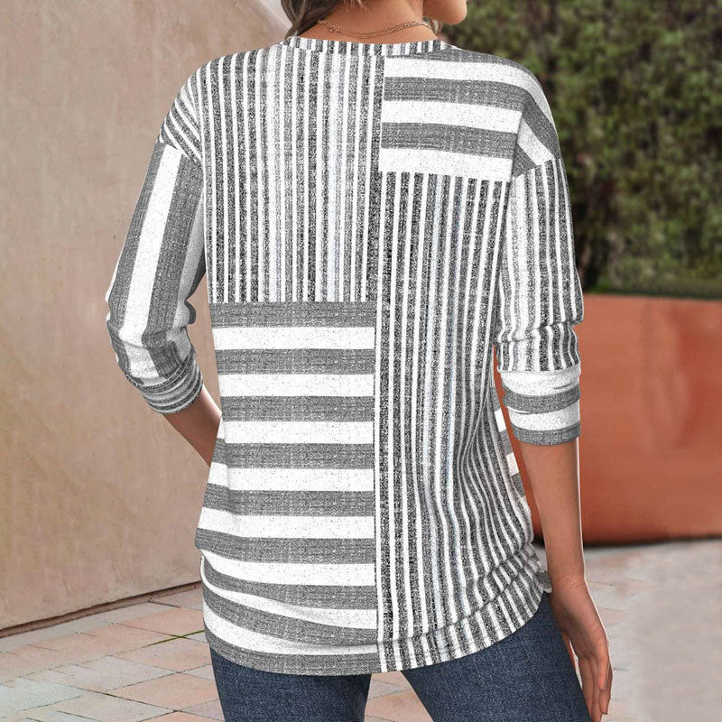 Nora™ | Gestreepte Comfort Blouse