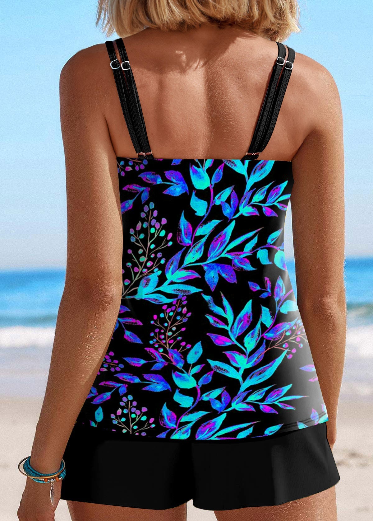Tess™ | Jacquard Gele Tankini