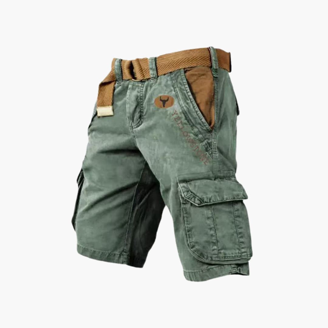 Bram | Cargo shorts met 6 zakken