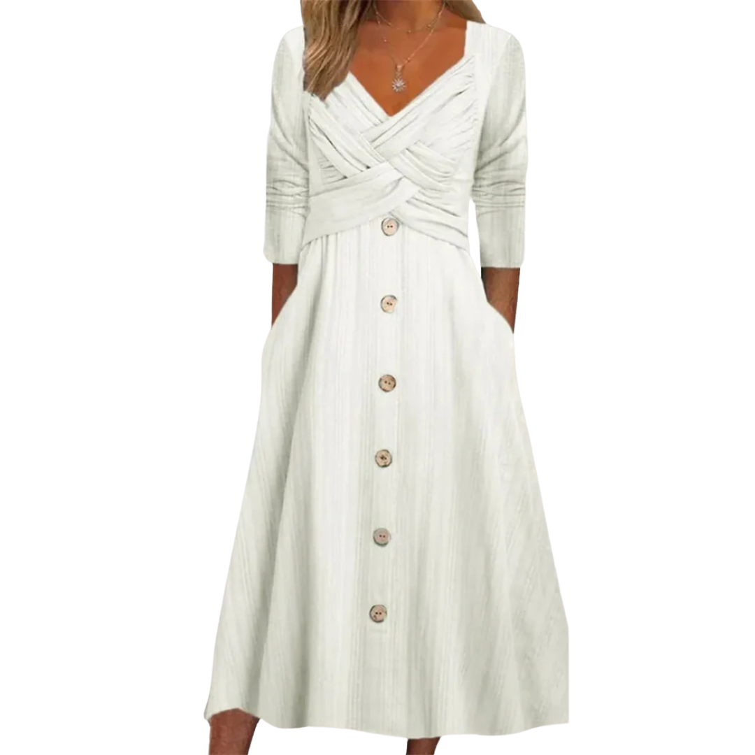 Amélie™ | Elegante Buikbedekkende Jurk