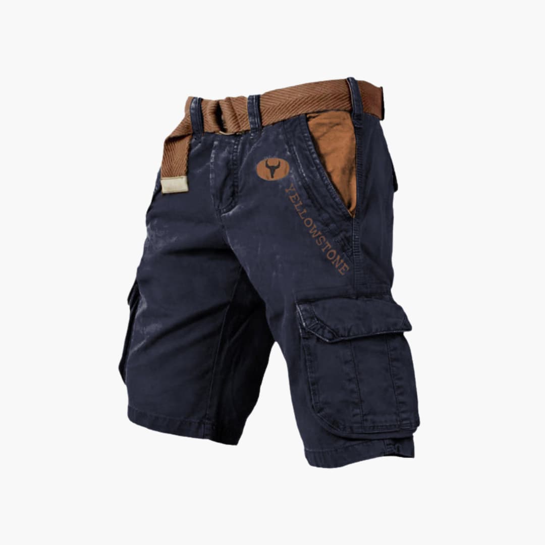 Bram | Cargo shorts met 6 zakken
