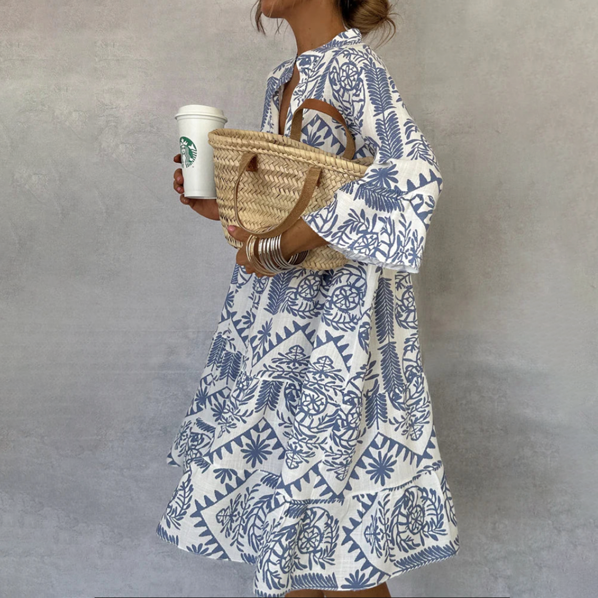 Aaltje | Losse Boho Tuniek Jurkje