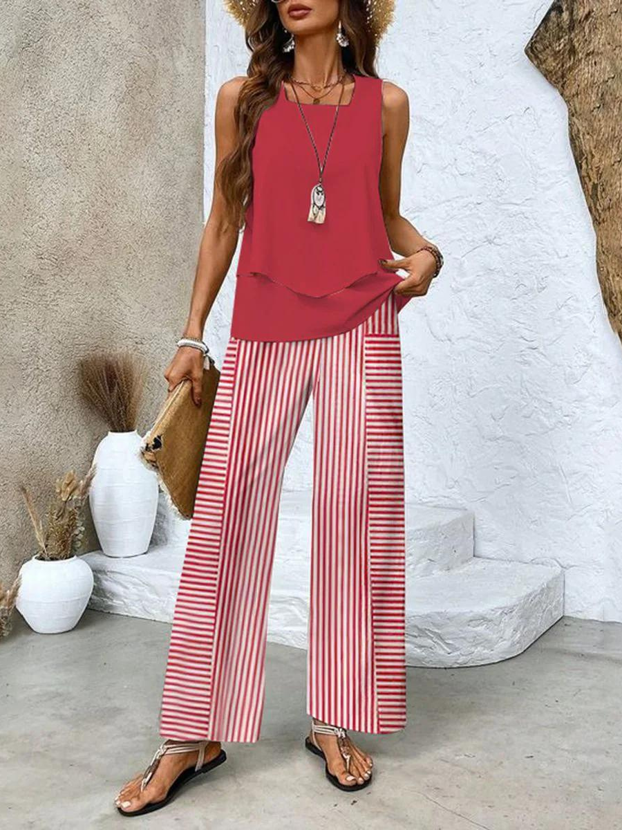 Julia | Elegante Lens Set (broek+top)