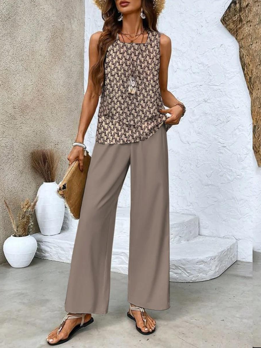 Julia | Elegante Lens Set (broek+top)