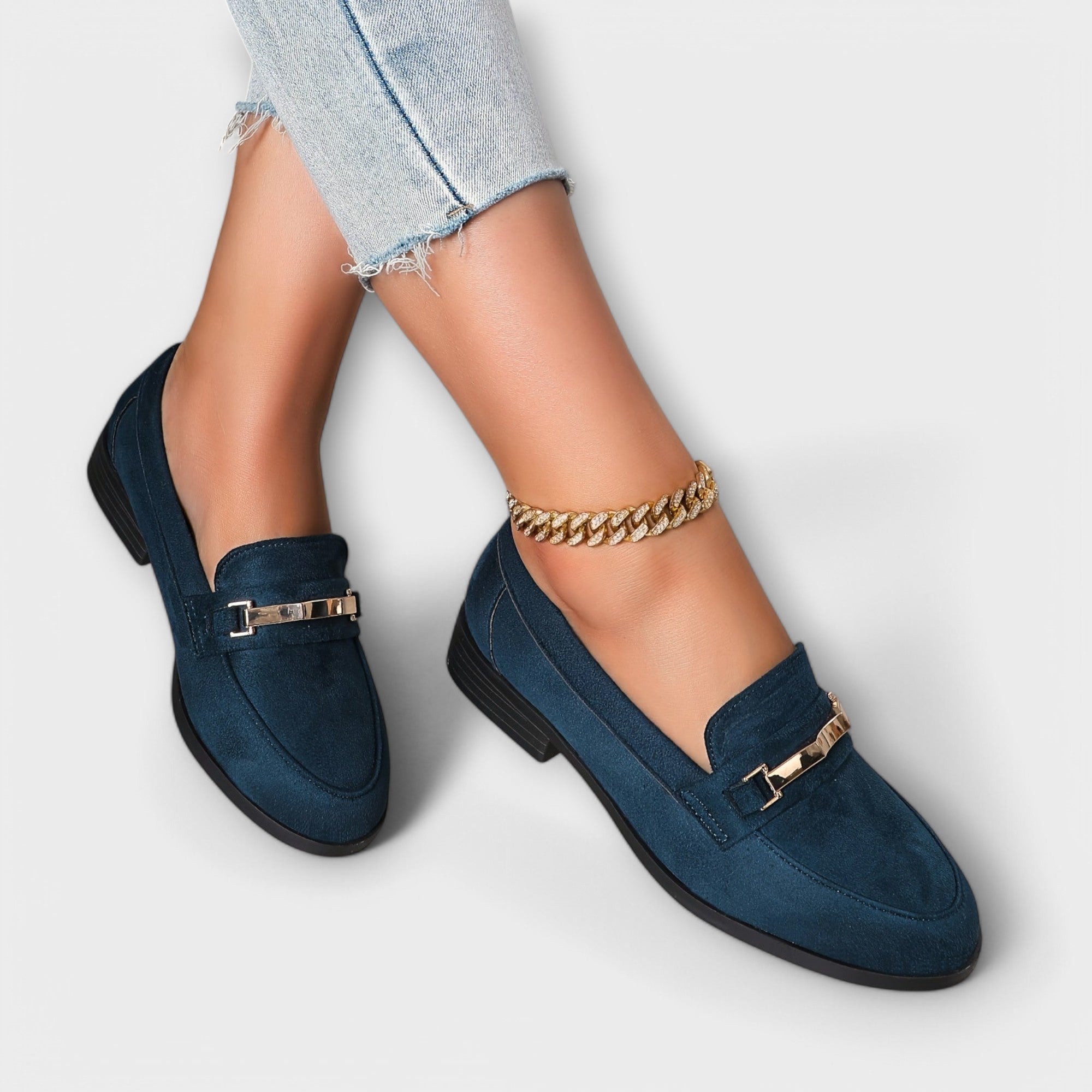Olivia™ | Flanellen Look Zomersandaal
