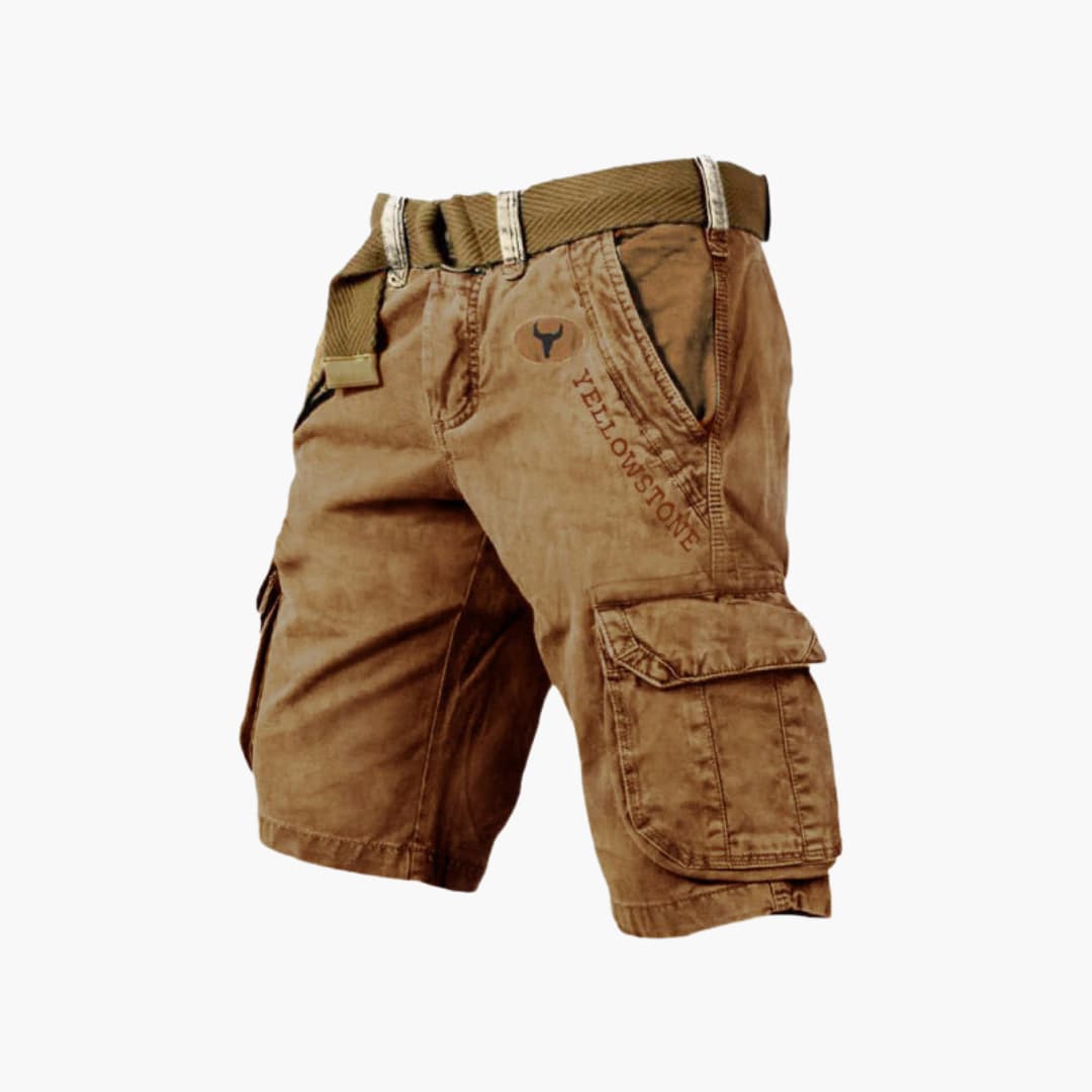Bram | Cargo shorts met 6 zakken