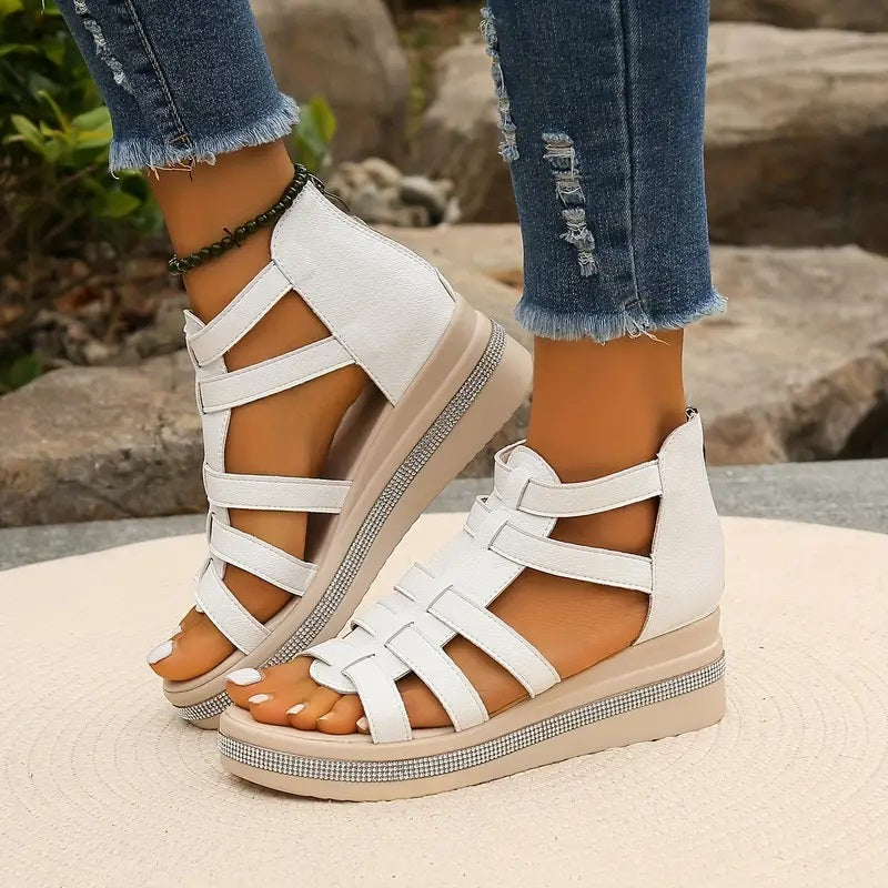 Yara™ | Elegante Wedge Sandalen