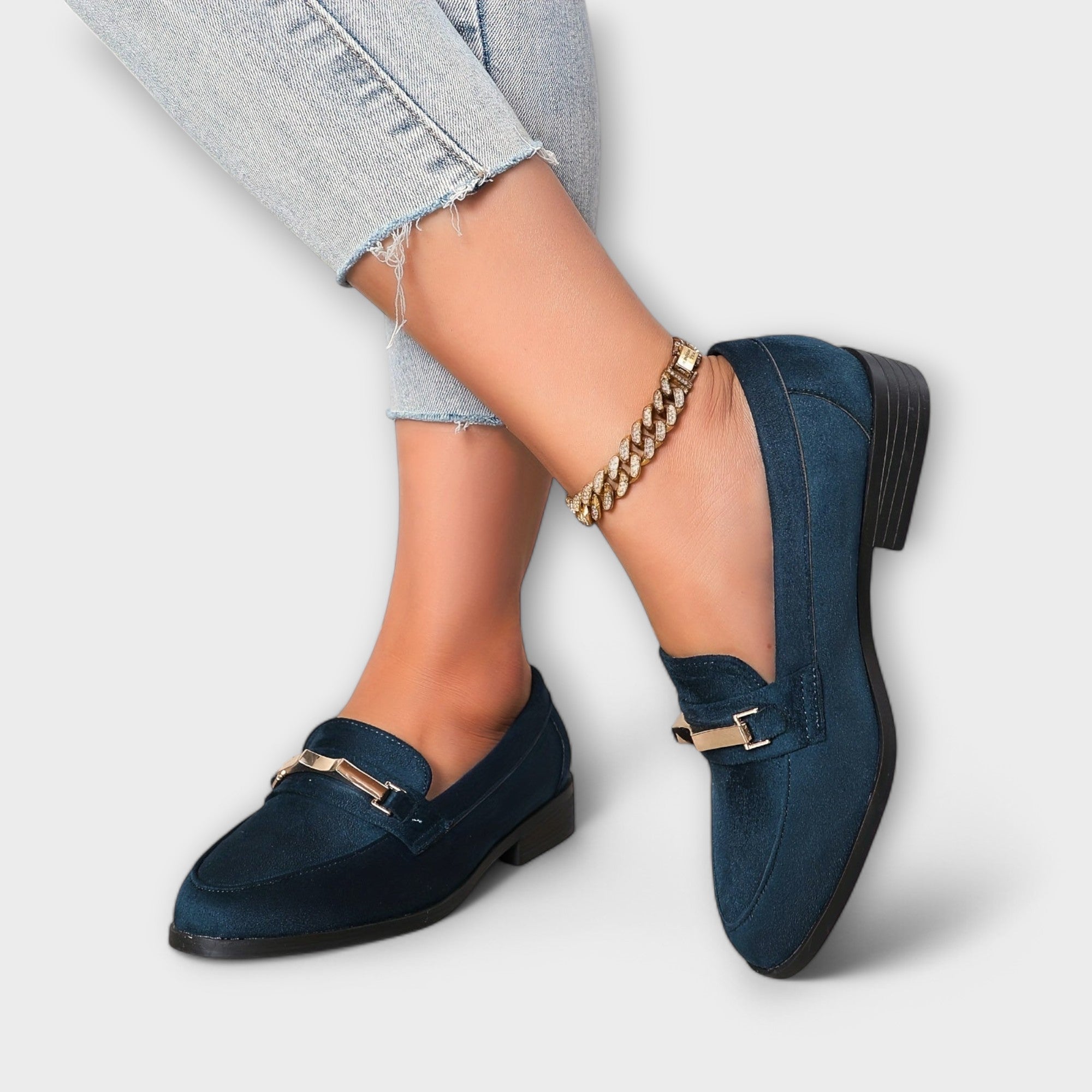 Olivia™ | Flanellen Look Zomersandaal