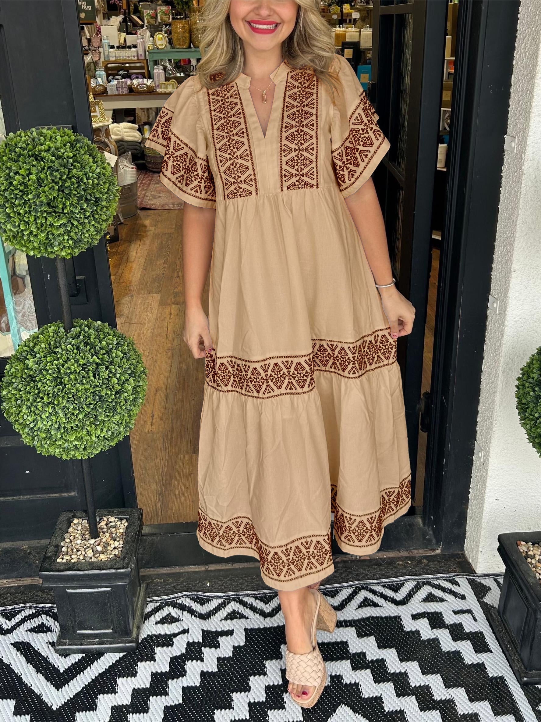Daphne™ | Elegante Boho-jurk