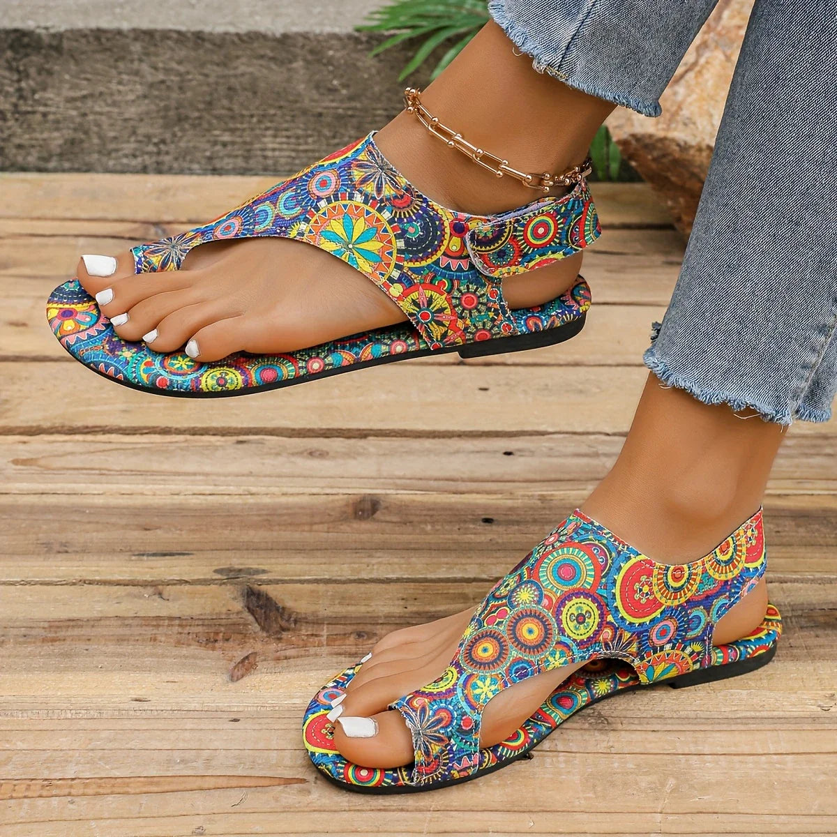 Femke™ - Vintage Boheemse Sandalen