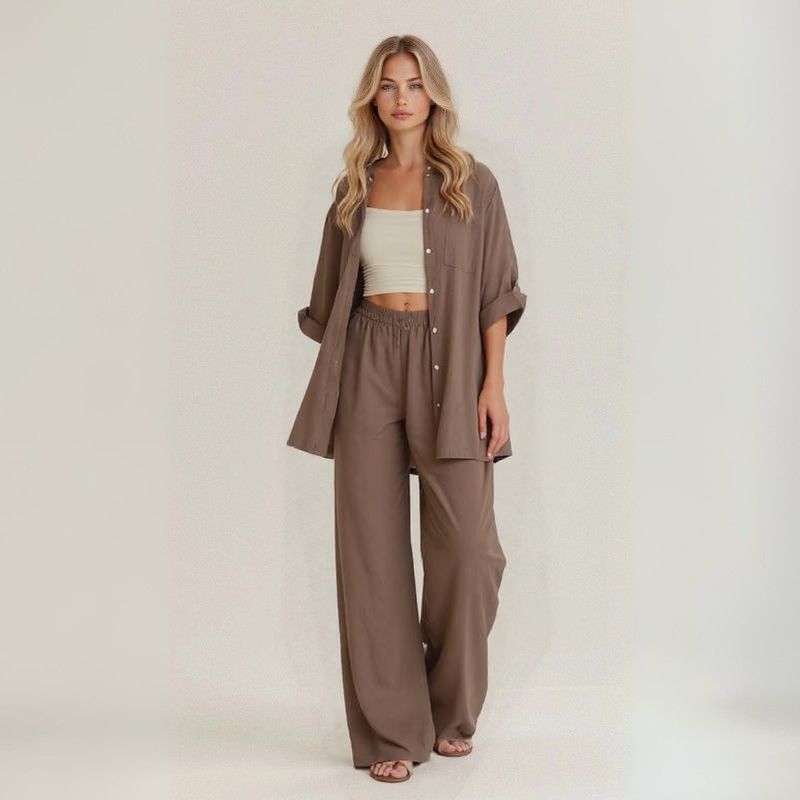 Olivia™ | Linnen Katoen Set