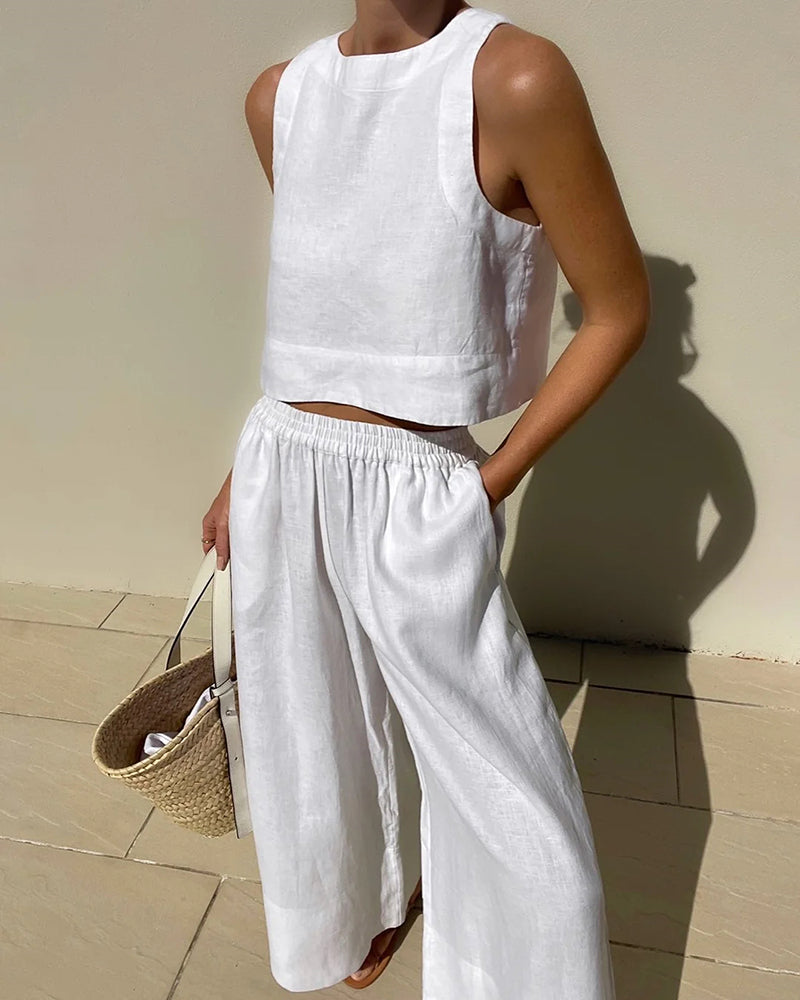 Amber | Linnen Zomer Set