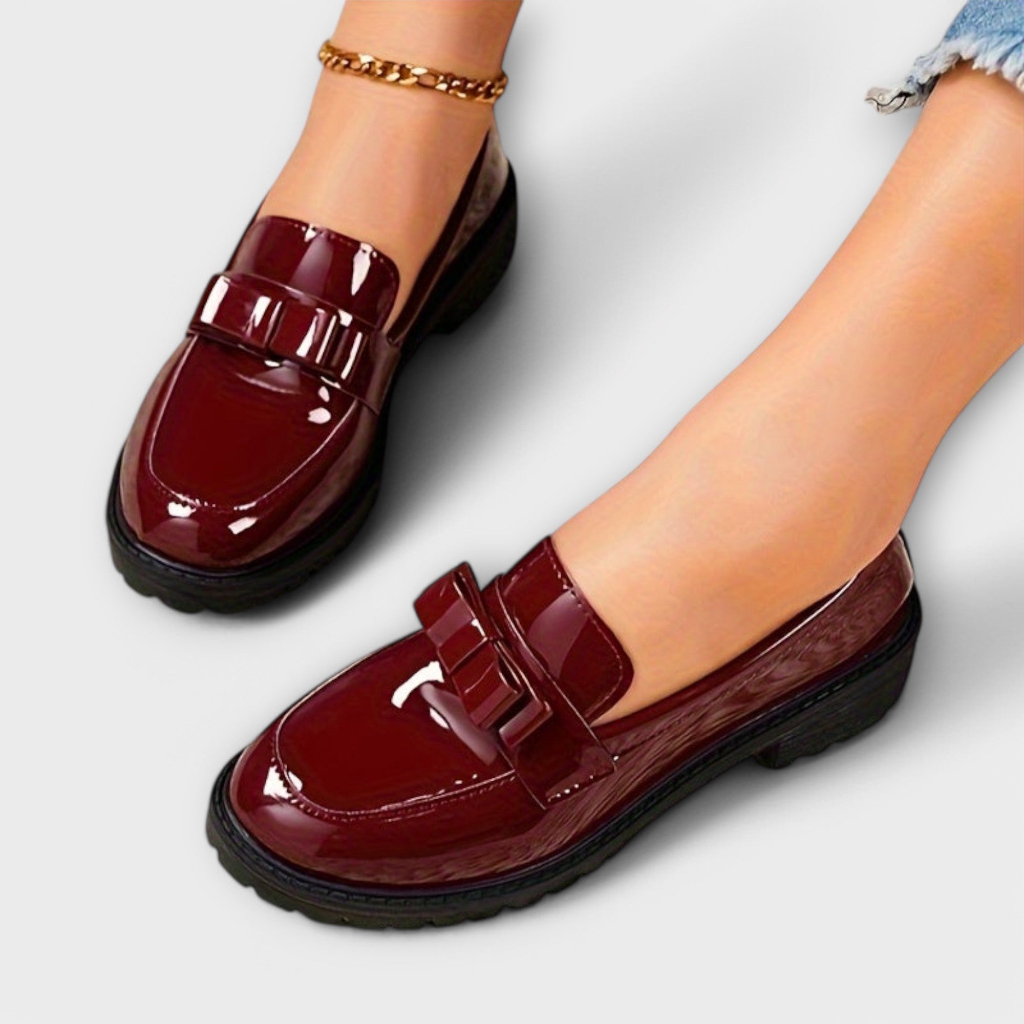 Sanne™ | School Loafer Sandaal