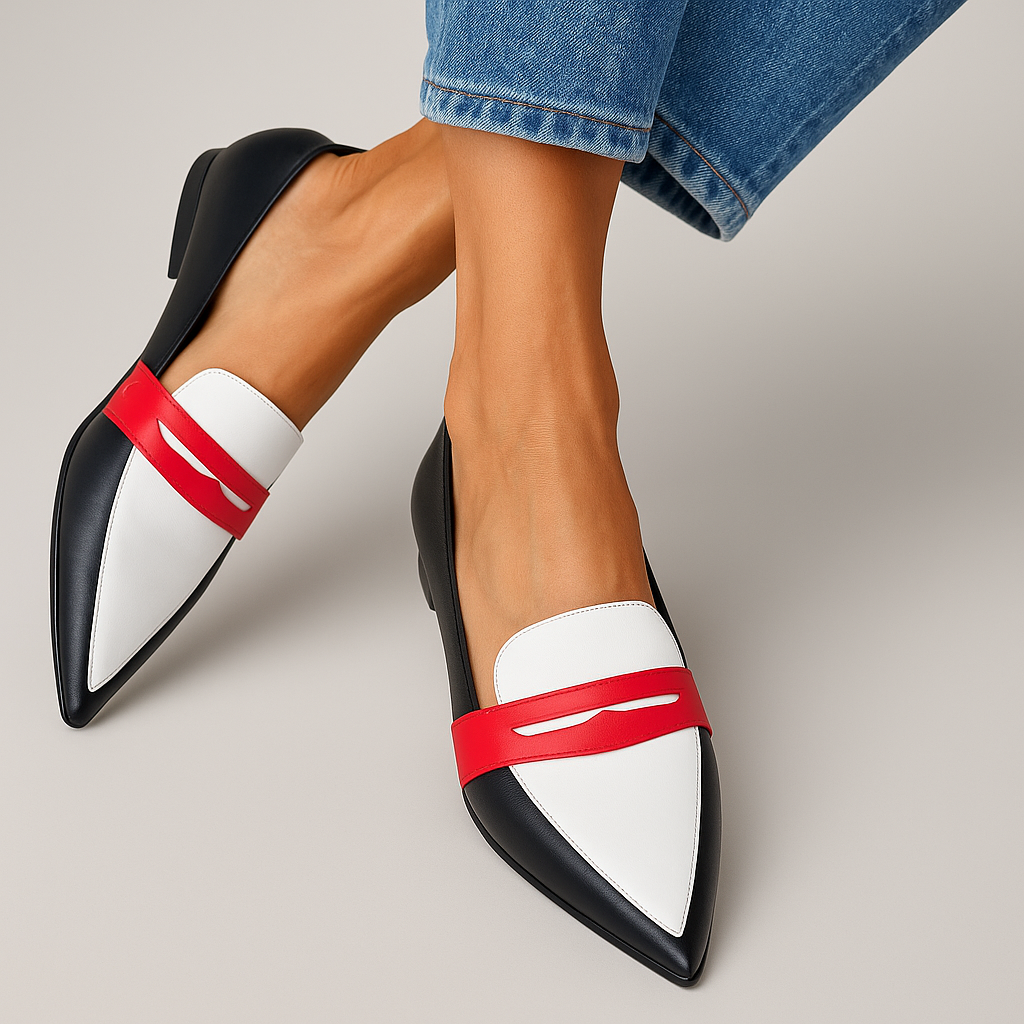 Livia™ | Suède Loafers Dames