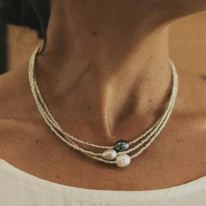 Lina™ | Ketting met Natuurlijke Parel