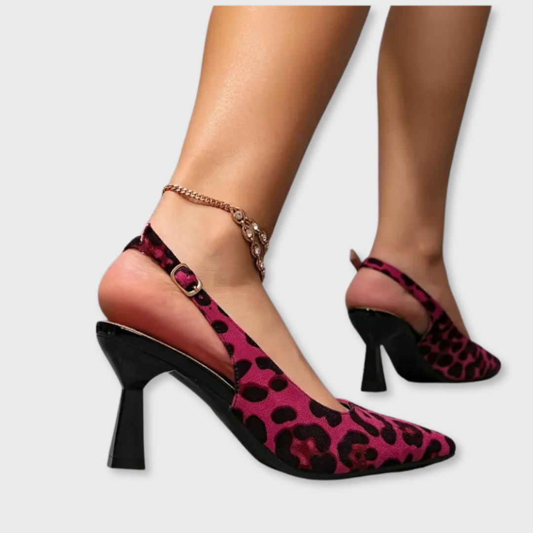 Ivy™ | Luipaard Sandalen Met Riem