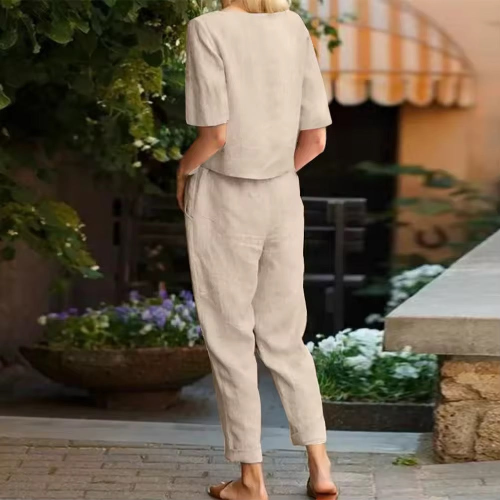 Lieke™ | Natuurlijke Dames Set