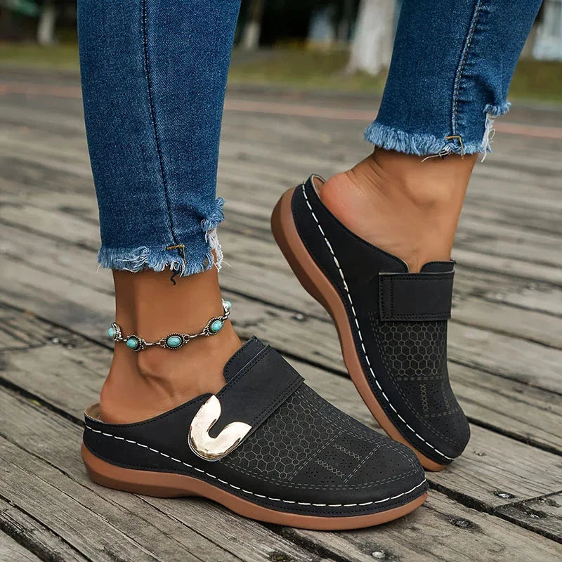 LION | Elegante Orthopedische Klompen met Hak – Dagelijks Comfort