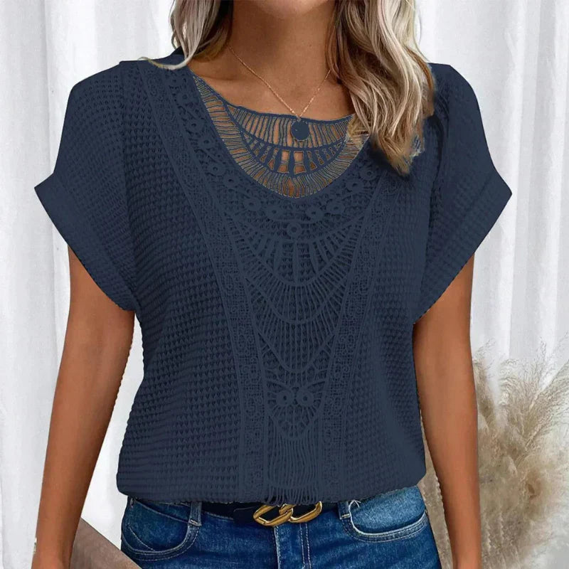 Jasmijn | Chic Kanten Shirt