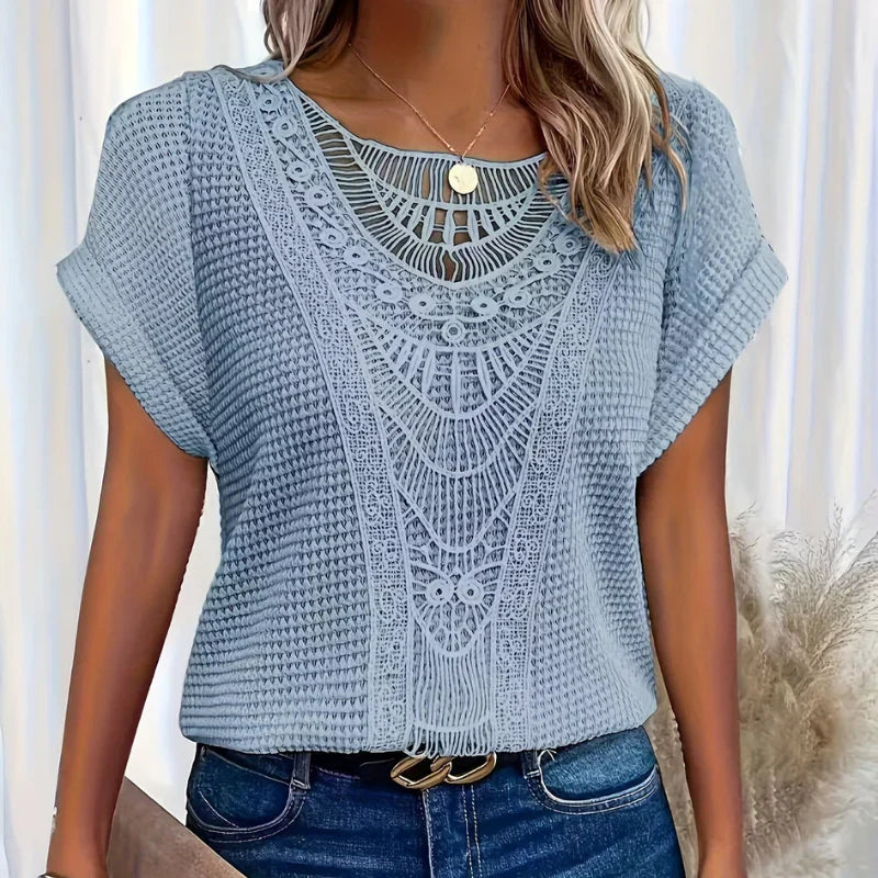 Jasmijn | Chic Kanten Shirt
