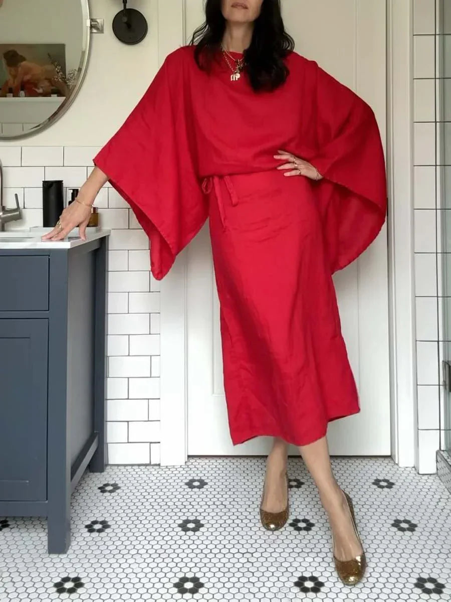 Lina™ | Kimono Stijl Jurk