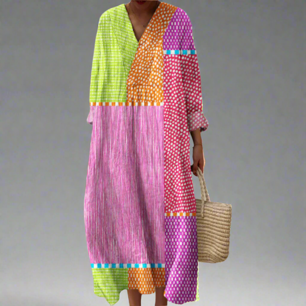 Noor™ | Geometrische Dames Jurk