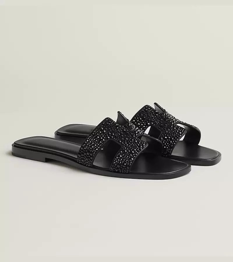 Yara™ | Elegante Slingback met Strass
