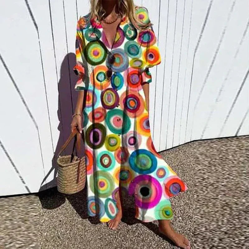 Sanne | Robe Fleur Éclatante