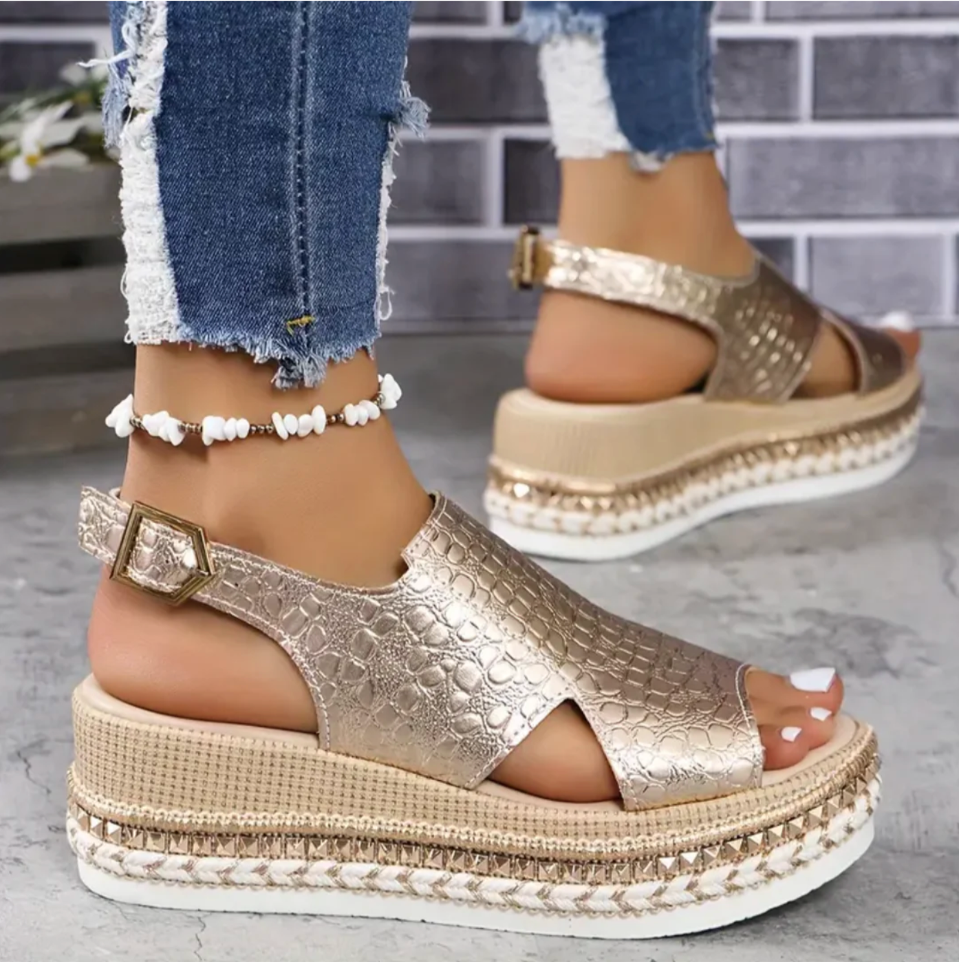 Noémi™ | Elegant Steunend Design Sandalen