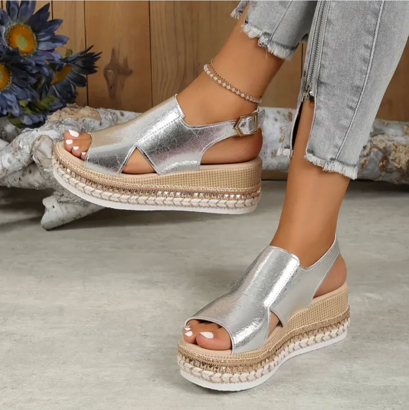 Noémi™ | Elegant Steunend Design Sandalen
