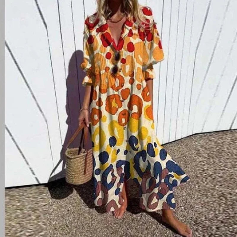 Sanne | Robe Fleur Éclatante