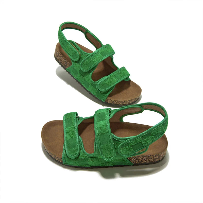 Nanda | Comfortabele sandalen met klittenbandsluiting – Stijl en welzijn bij elke stap