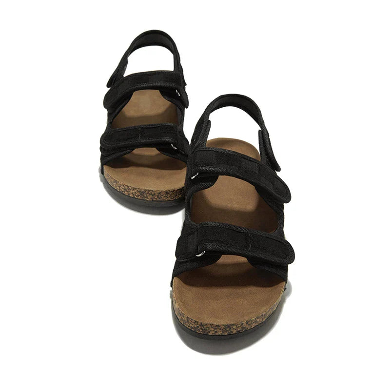 Nanda | Comfortabele sandalen met klittenbandsluiting – Stijl en welzijn bij elke stap