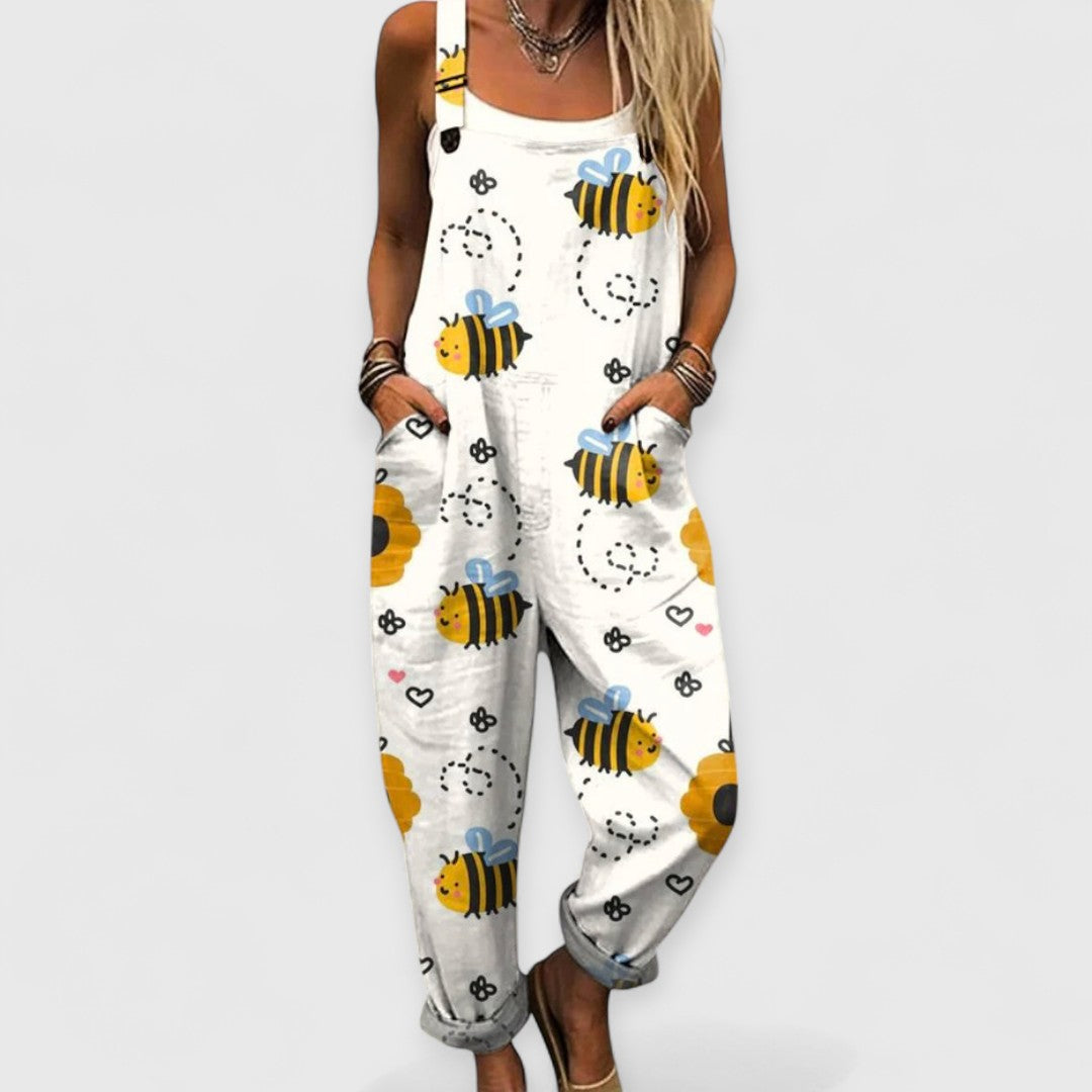 Esmee™ | Romantische Bloemen Jumpsuit