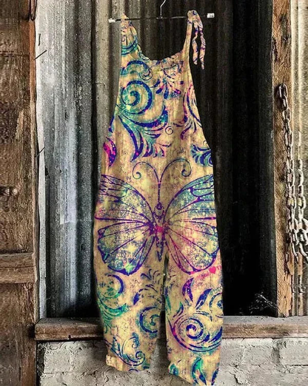 Aiko™ | Jumpsuit met Vlinderprint