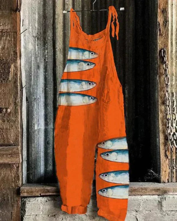 Mika™ | Sardineprint Jumpsuit