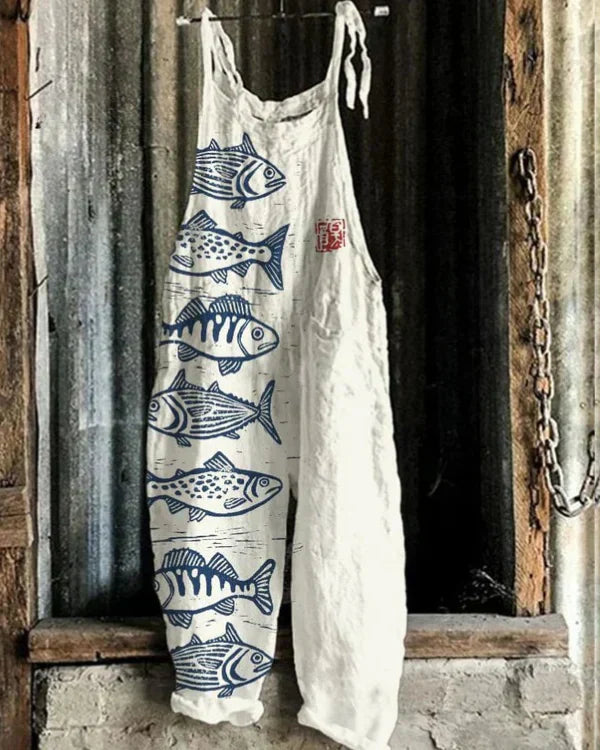 Aya™ | Linnen Japans Overall
