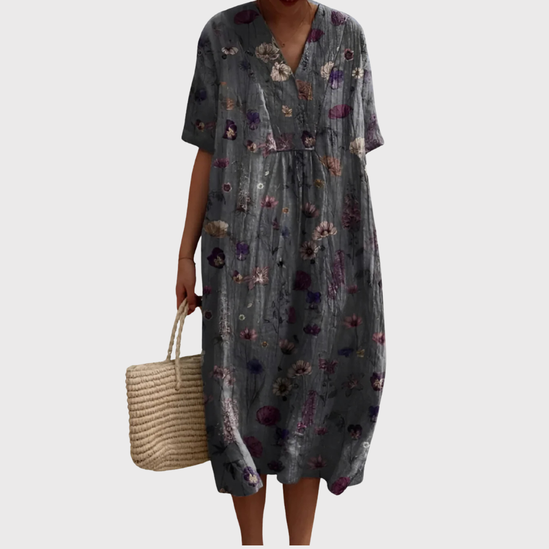 Chloe™ | Lijnenjurk Met Klasse