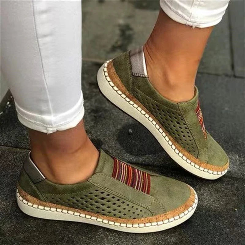 Olga | Elegante en comfortabele instap sneakers