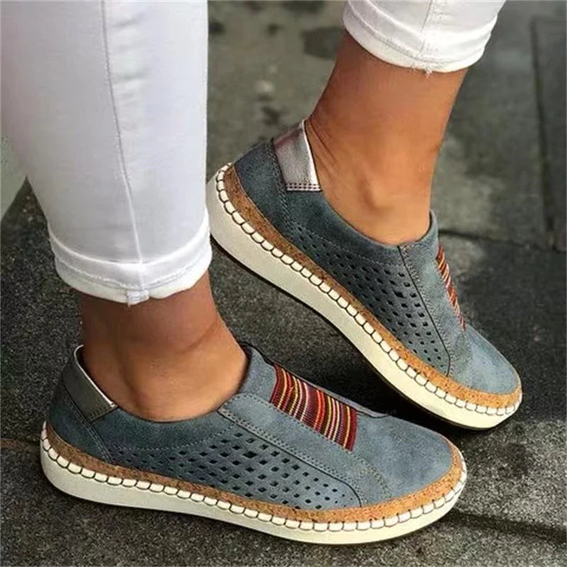 Olga | Elegante en comfortabele instap sneakers