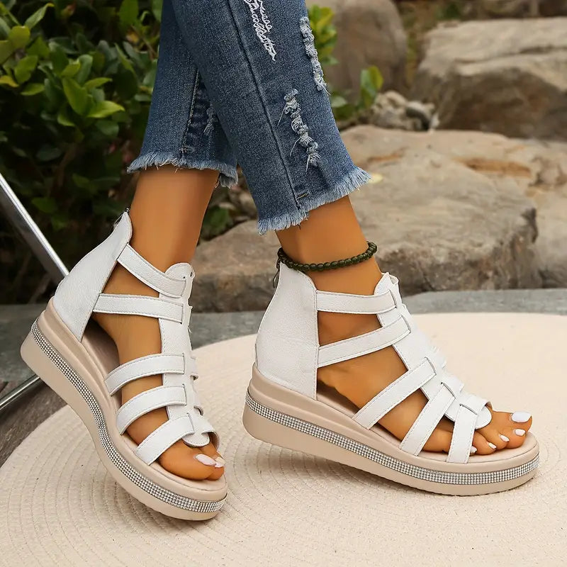 Yara™ | Elegante Wedge Sandalen