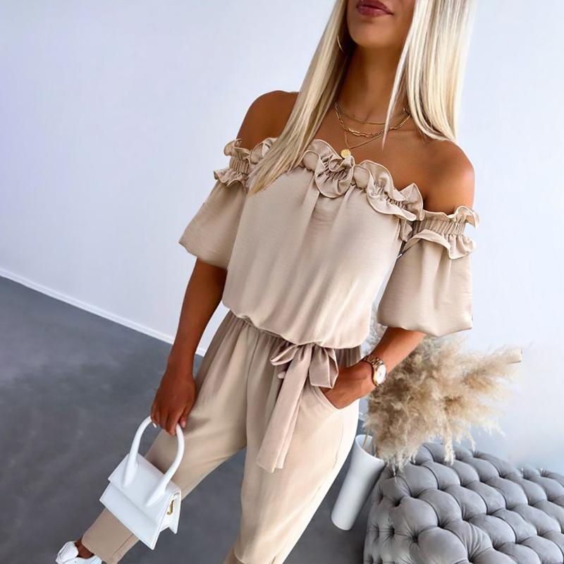 Olivia™ | Chique Offshoulder Jumpsuit