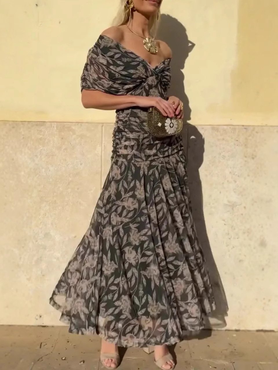 Yfke™ | Polkadot Maxi Jurk