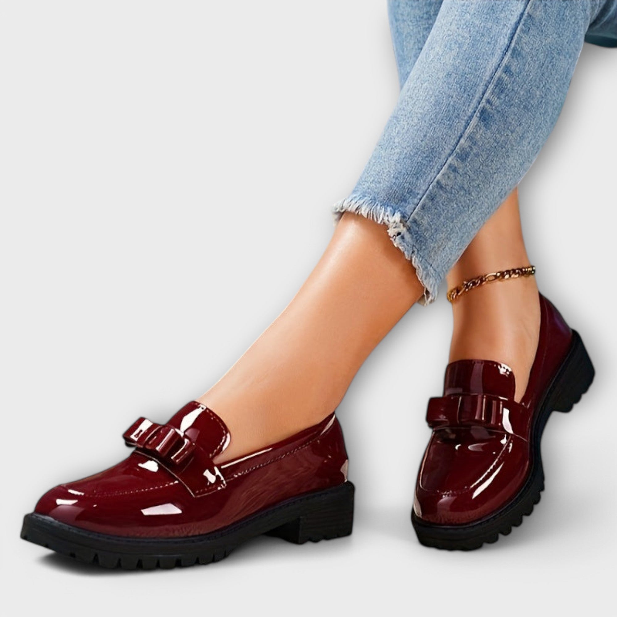 Sanne™ | School Loafer Sandaal