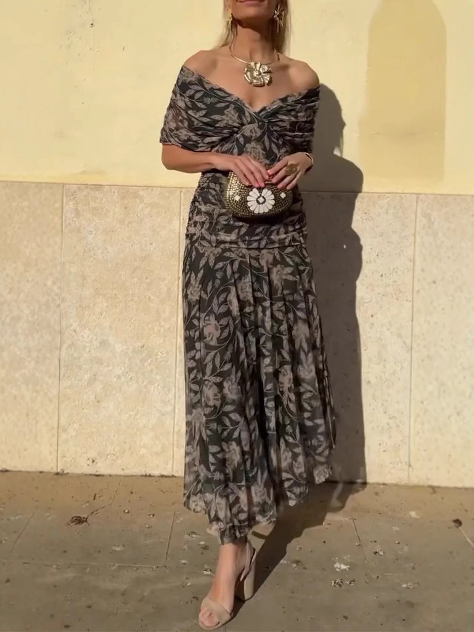 Yfke™ | Polkadot Maxi Jurk