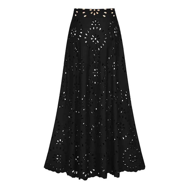 Nina Bloemen Laser Cutout Skirtini