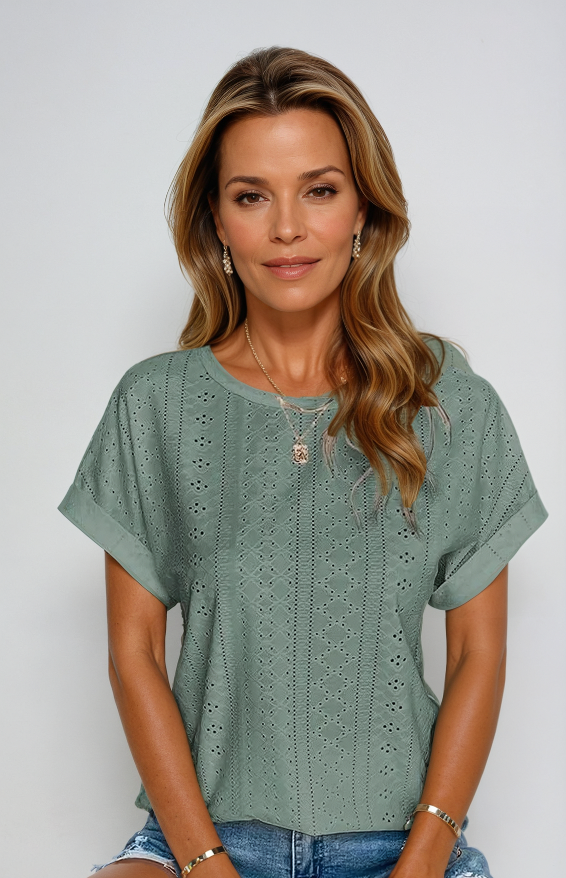 Esmee™ | Casual Ajoure Top