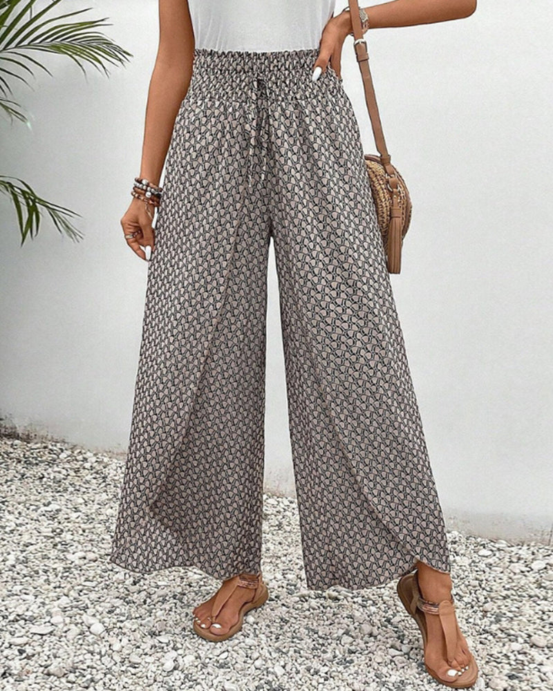 Evi | Elegante Wijde Pantalon